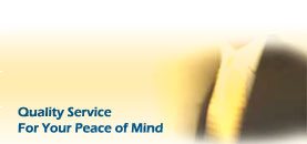 Quality Service for your Peace of Mind